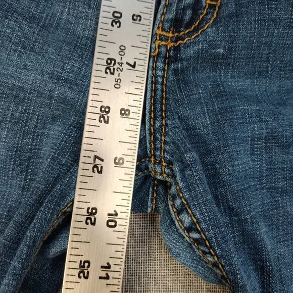Wrangler Jeans Womens Size 28x30 Blue Retro Boot Cut Western Stitched Pockets - Picture 5 of 14